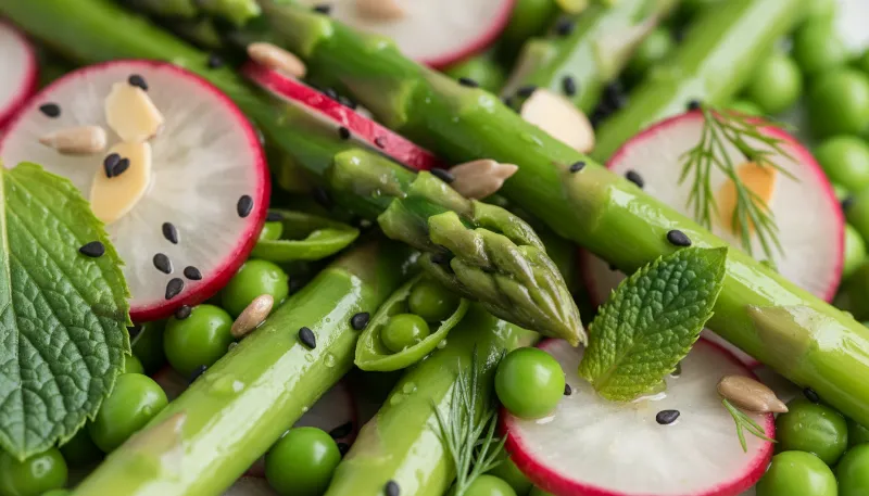 Asparagus Pea Detox Salad 2