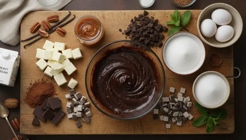 Caramel Brownie Cheesecake 1