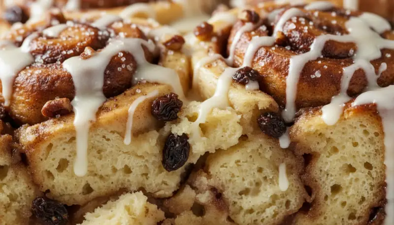 Cinnamon Roll Bread Pudding Recipe 2