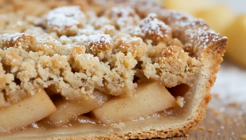 Classic Apple Crumble Pie 2