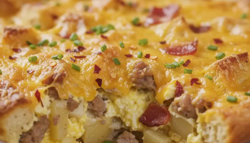 Crack Breakfast Casserole – Cheesy, Savory- & Totally Addictive! 3 Crack Breakfast Casserole – Cheesy Savory Totally Addictive 2