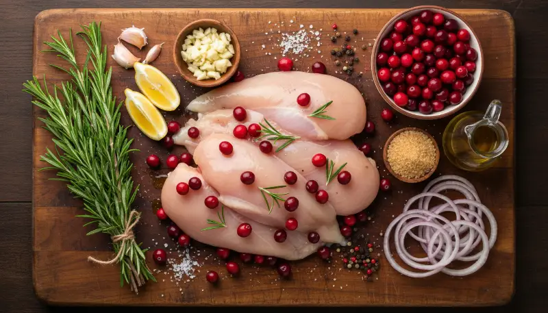 Cranberry Rosemary Chicken 1
