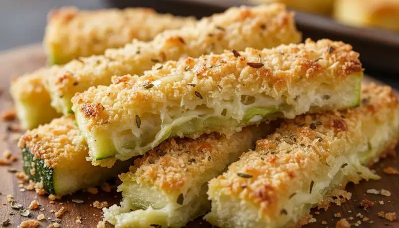 Crispy Baked Parmesan Zucchini 2