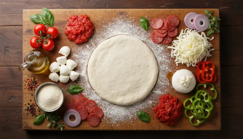 Delicious Cheese Pizza 1