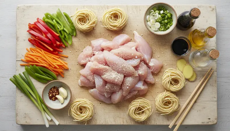 Easy Chicken Lo Mein Recipe 1