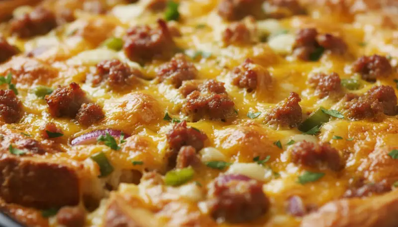 Easy Sausage and Egg Casserole 2