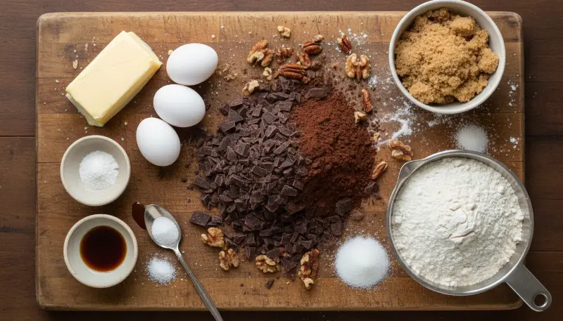 Fudgy Chewy Browkies 1