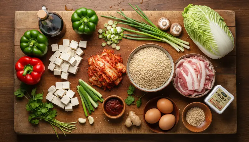 Kimchi Fried Rice Healthy 1