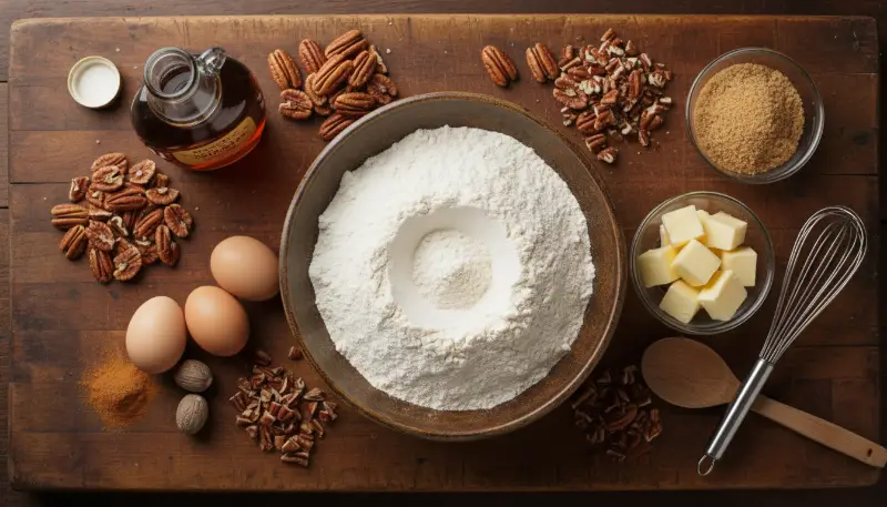 Maple Pecan Loaf Cake 1