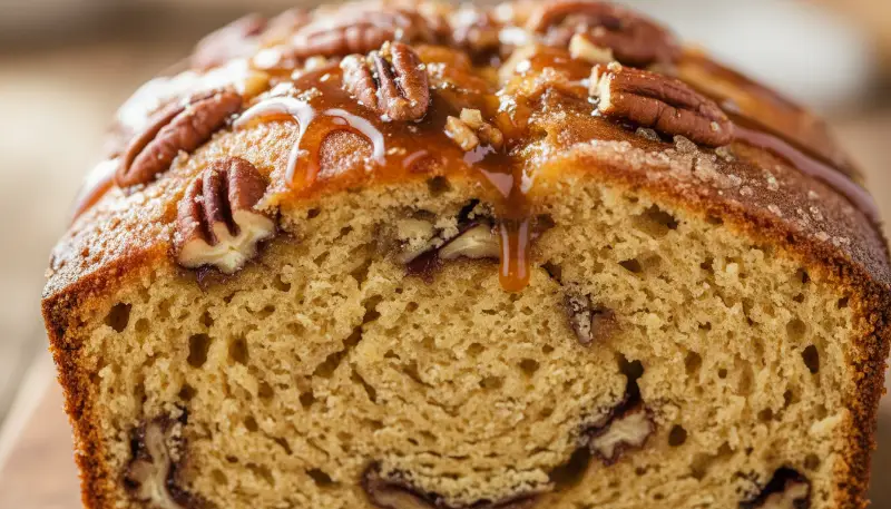 Maple Pecan Loaf Cake 2