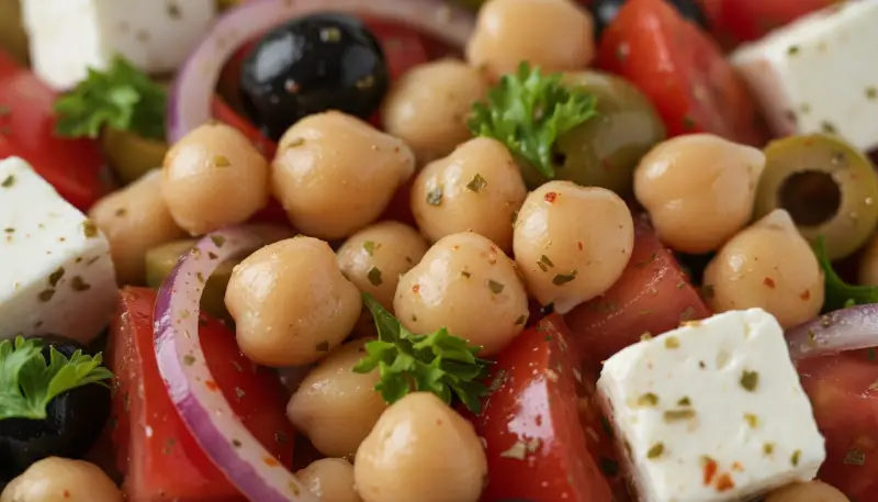 Mediterranean Chickpea Salad 2 2