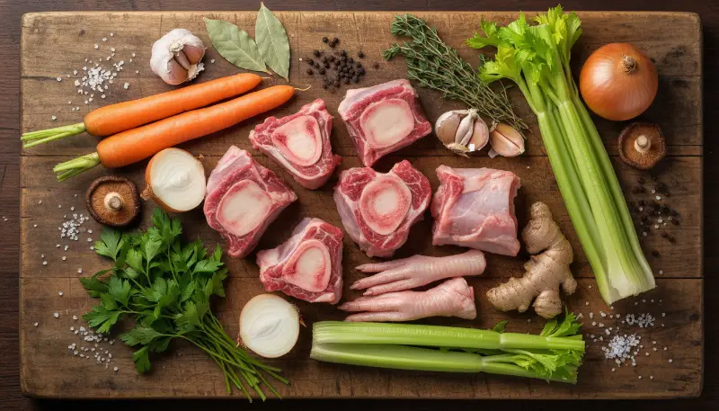 Mineral Rich Bone Broth Soup 1