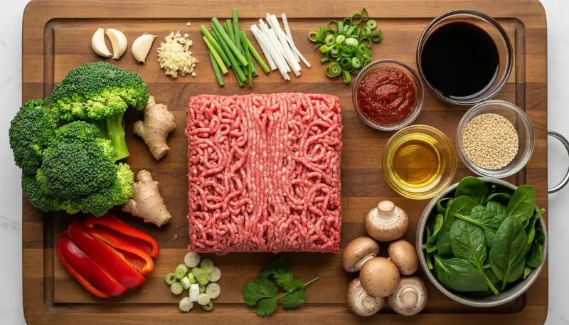 Quick Easy Korean Ground Beef Bowl – Better Than Takeout 1