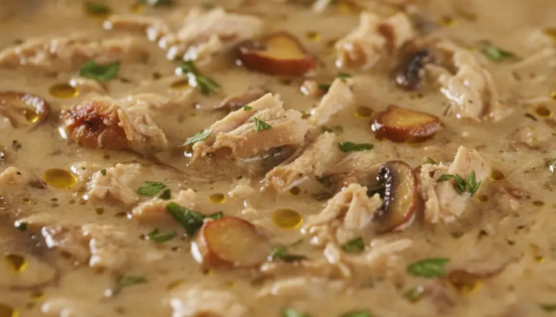 Rotisserie Chicken Mushroom Soup 2