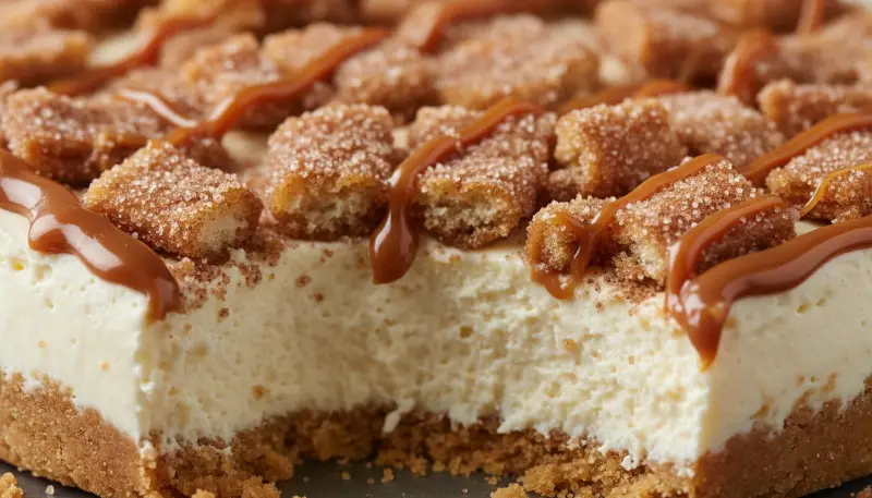 Simple Churro Cheesecake for Parties 2