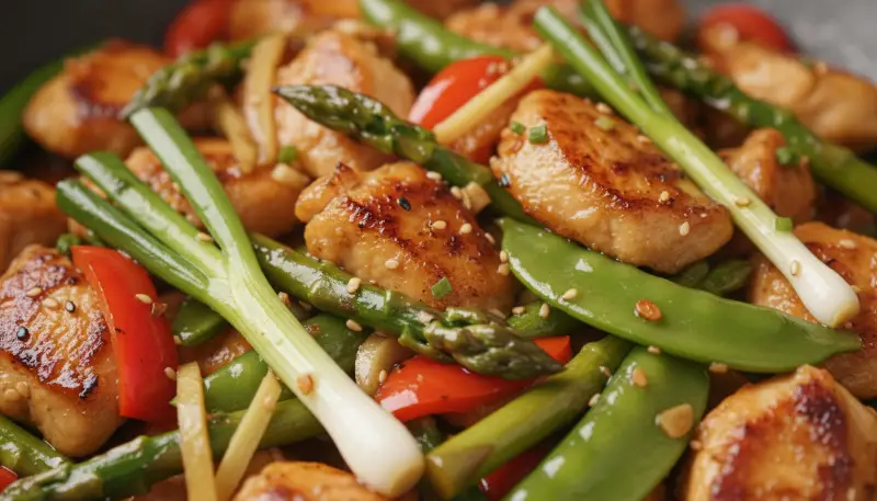 Spring Chicken Stir fry 2