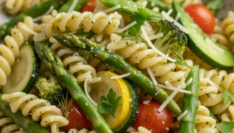 Spring Vegetable Pasta 2
