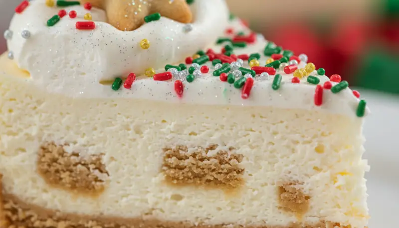 Sugar Cookie Cheesecake – Festive Easy Dessert for Gatherings 2