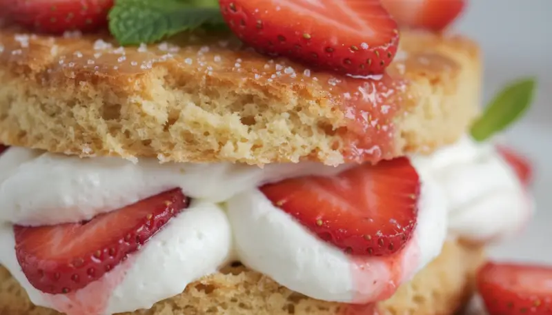 homemade dessert is inspired by a classic strawberry shortcake 2