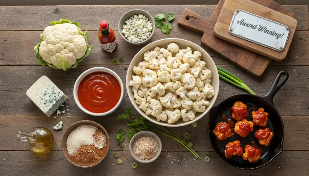 recipe Air Fryer Buffalo Cauliflower Bites 1