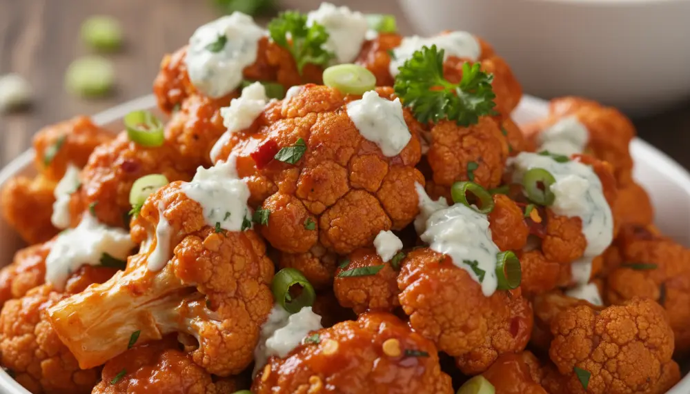 recipe Air Fryer Buffalo Cauliflower Bites 2