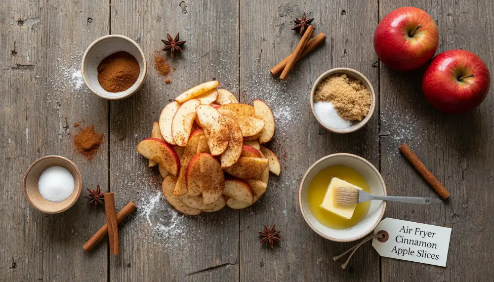 recipe Air Fryer Cinnamon Apple Slices 1