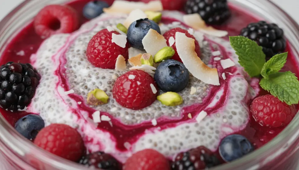 recipe Berry Chia Pudding 1