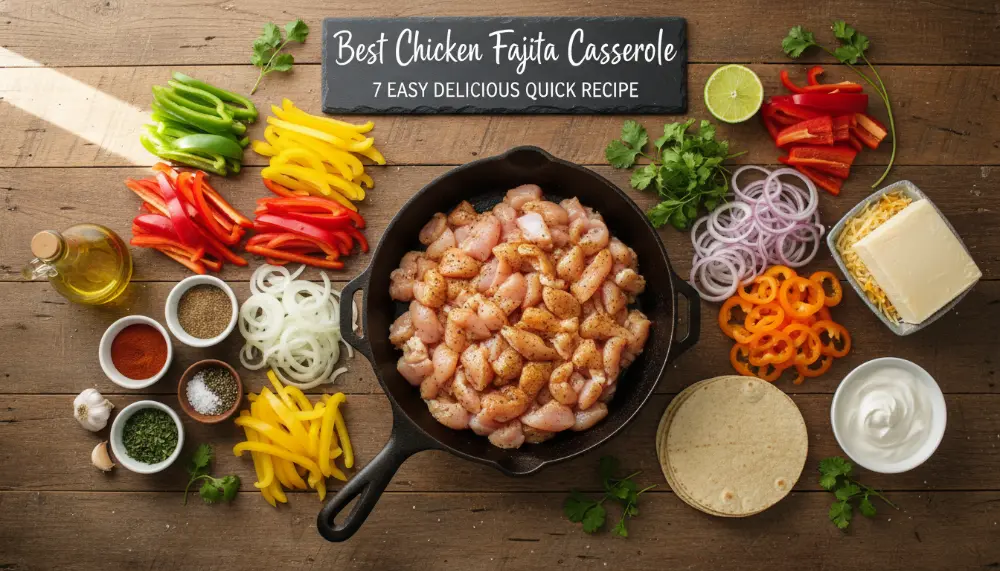 recipe Best Chicken Fajita Casserole 7 Easy Delicious Quick Recipe 1