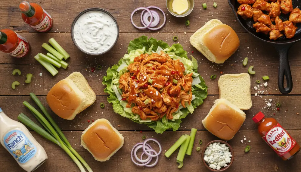 recipe Buffalo Chicken Sliders 1