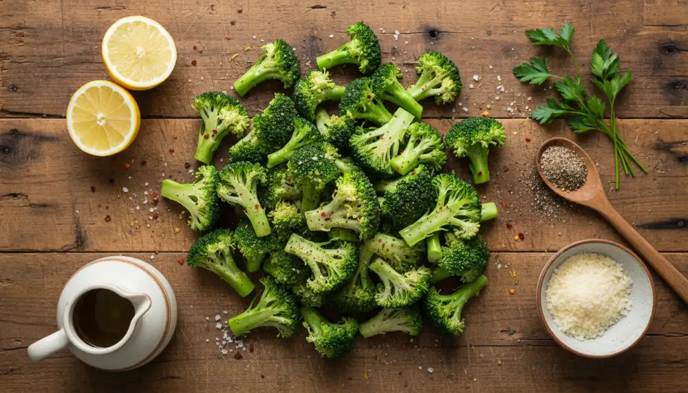 recipe Crispy Air Fryer Broccoli 1