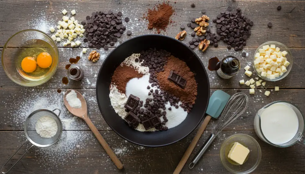 recipe Double Chocolate Muffins 1