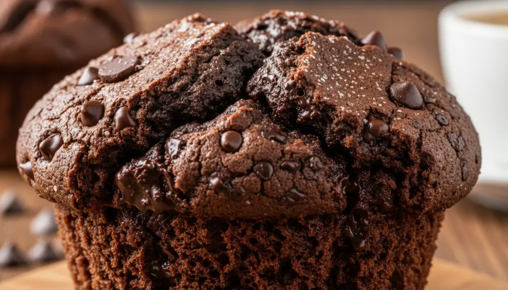 recipe Double Chocolate Muffins 2