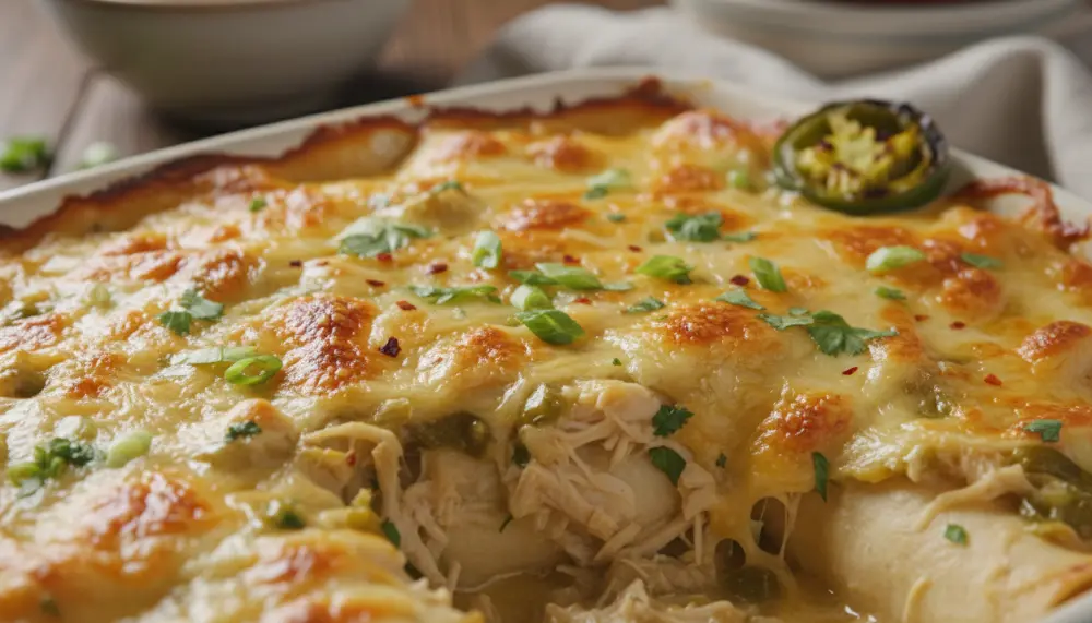 recipe Easy Creamy White Chicken Enchiladas 2