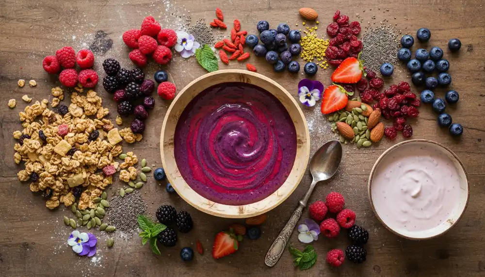 recipe Fermented Berry Smoothie Bowl 1