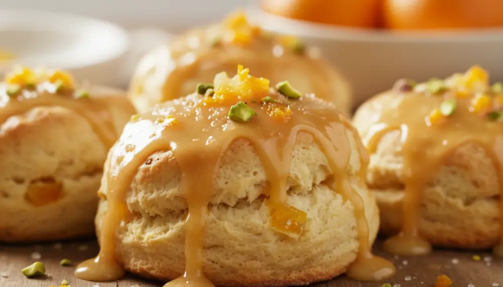 recipe Fluffy Lemon Orange Scones with Irresistible Orange Glaze 1