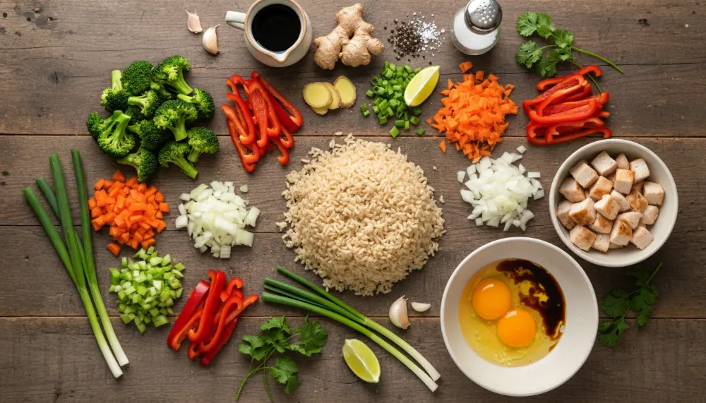 recipe Healthy Air Fryer Fried Rice 1