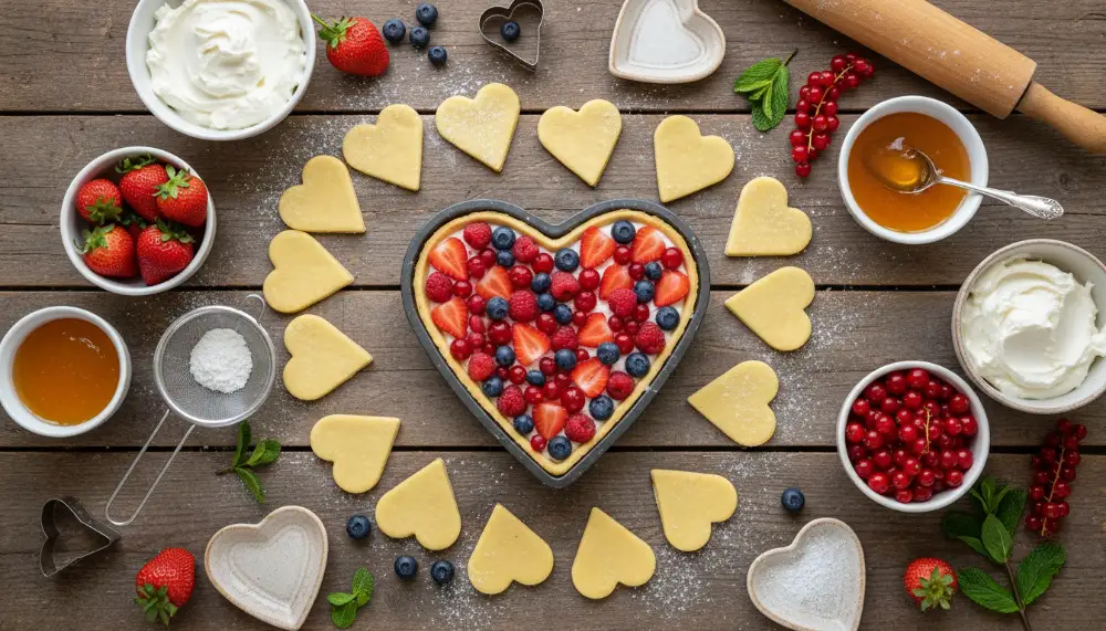 recipe Heart Fruit Tarts 1