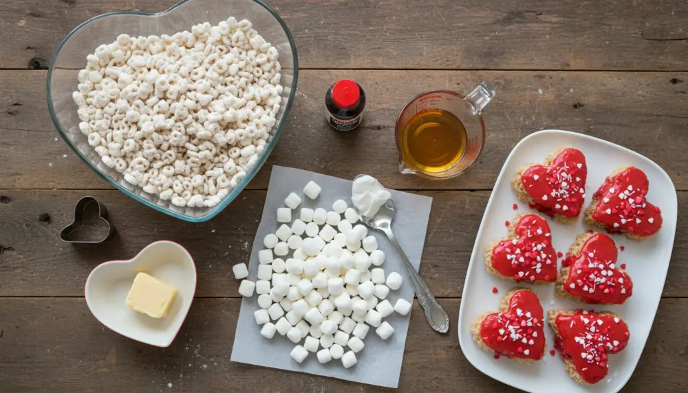 recipe Heart Rice Krispie Treats 1