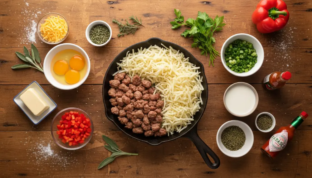 recipe Sausage Hash Brown Breakfast Casseroles 1
