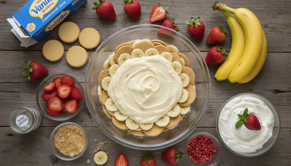 recipe Strawberry Banana Pudding Dream 1