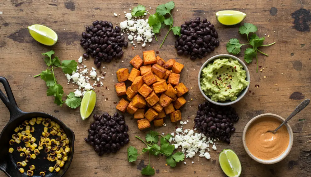 recipe Sweet Potato Black Bean Bowl 1