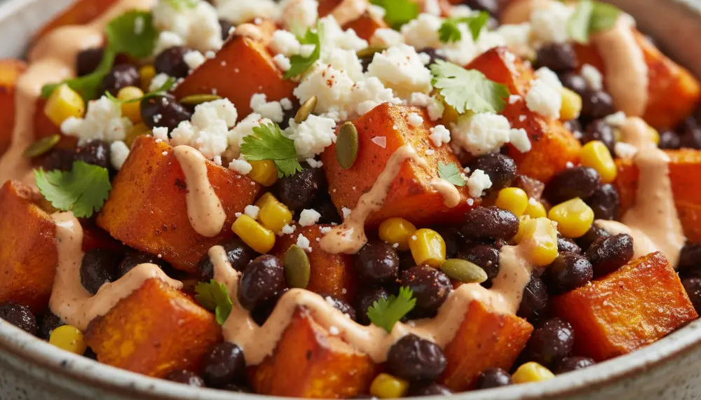 recipe Sweet Potato Black Bean Bowl 2