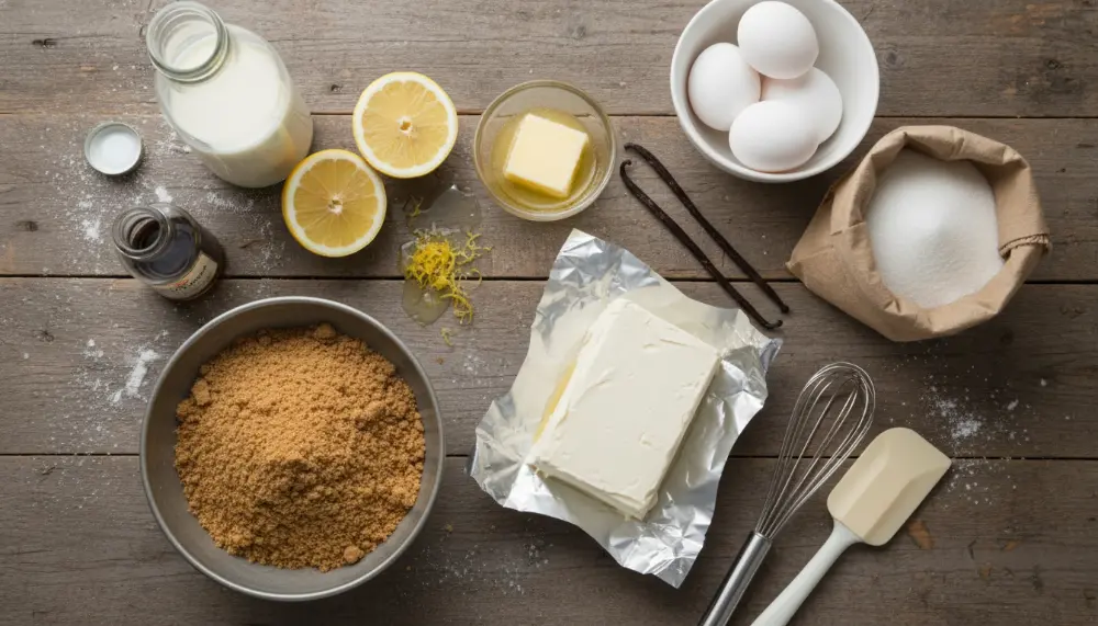 recipe Tall and Creamy New York Cheesecake 1