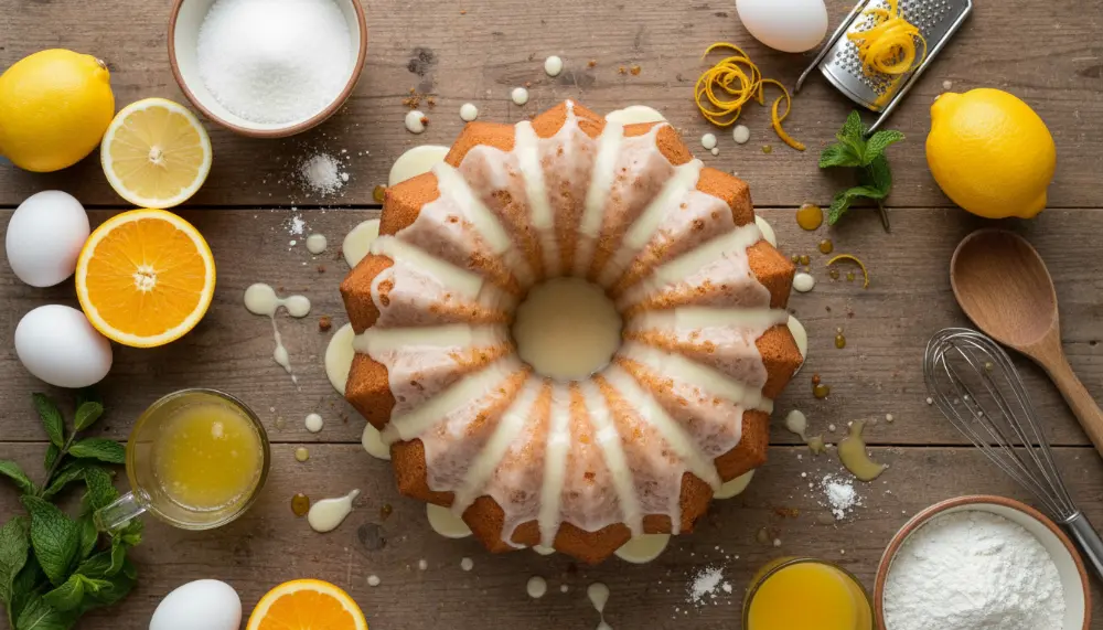 recipe Zesty Lemon Orange Bundt Cake with Sweet Citrus Glaze 1