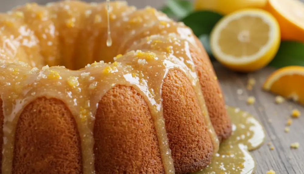 recipe Zesty Lemon Orange Bundt Cake with Sweet Citrus Glaze 2