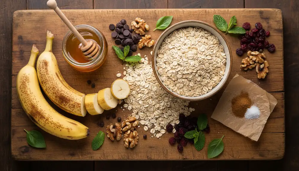 22Deliciously Healthy Banana Oatmeal Cookies Recipe 🌿22 0