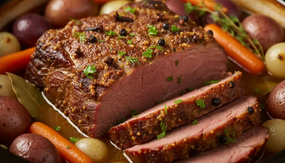 5 Ingredient Slow Cooker Corned Beef 2