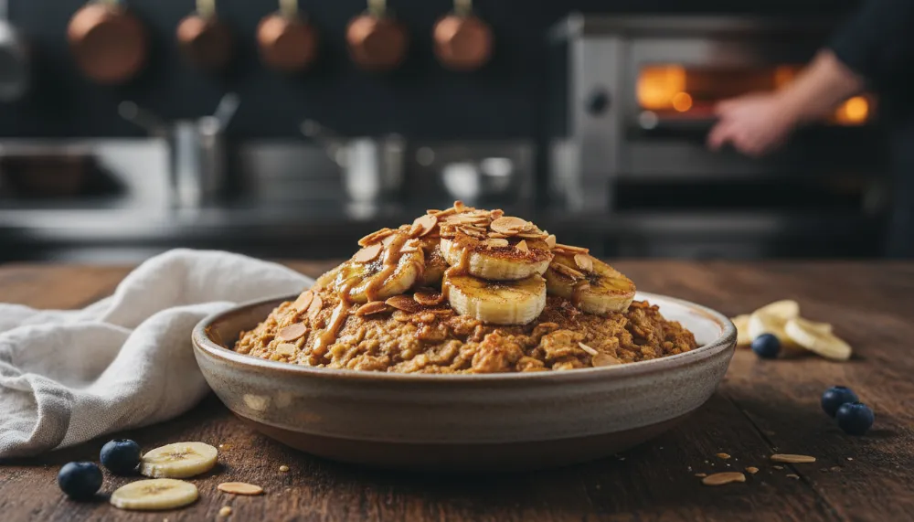 Home 6 Banana Blended Baked Oats 0