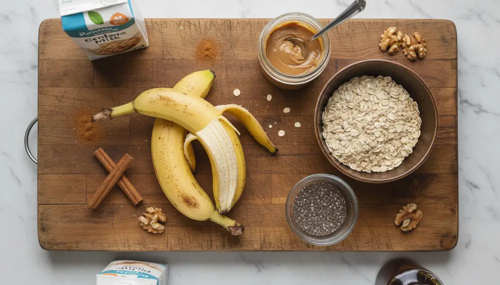 Ultimate Banana Blended Baked Oats 2 Banana Blended Baked Oats 1