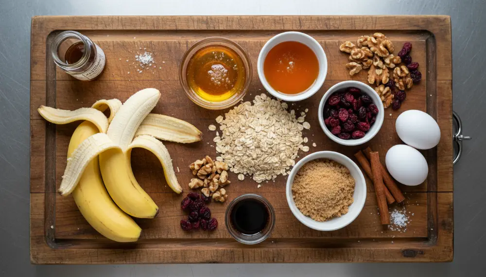 Banana Oatmeal Bars 1 1